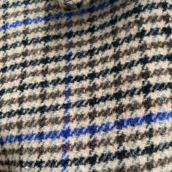 VERO MODA Plaza Long Wool Coat GA | M | Brown / Navy | NEW!! Stlye 10270731 - Picture 5 of 14